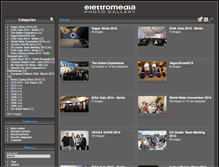 Tablet Screenshot of gallery.elettromedia.eu